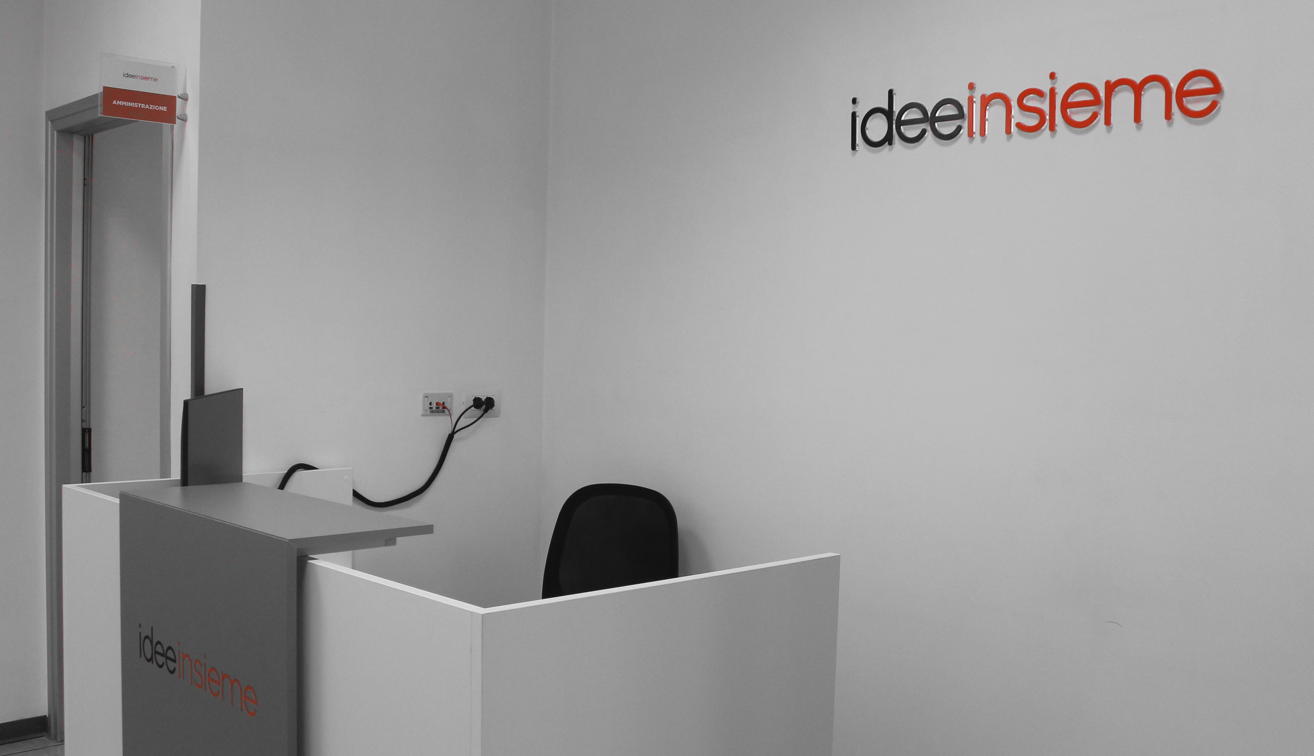 Reception centro di formazione Idee Insieme a Napoli