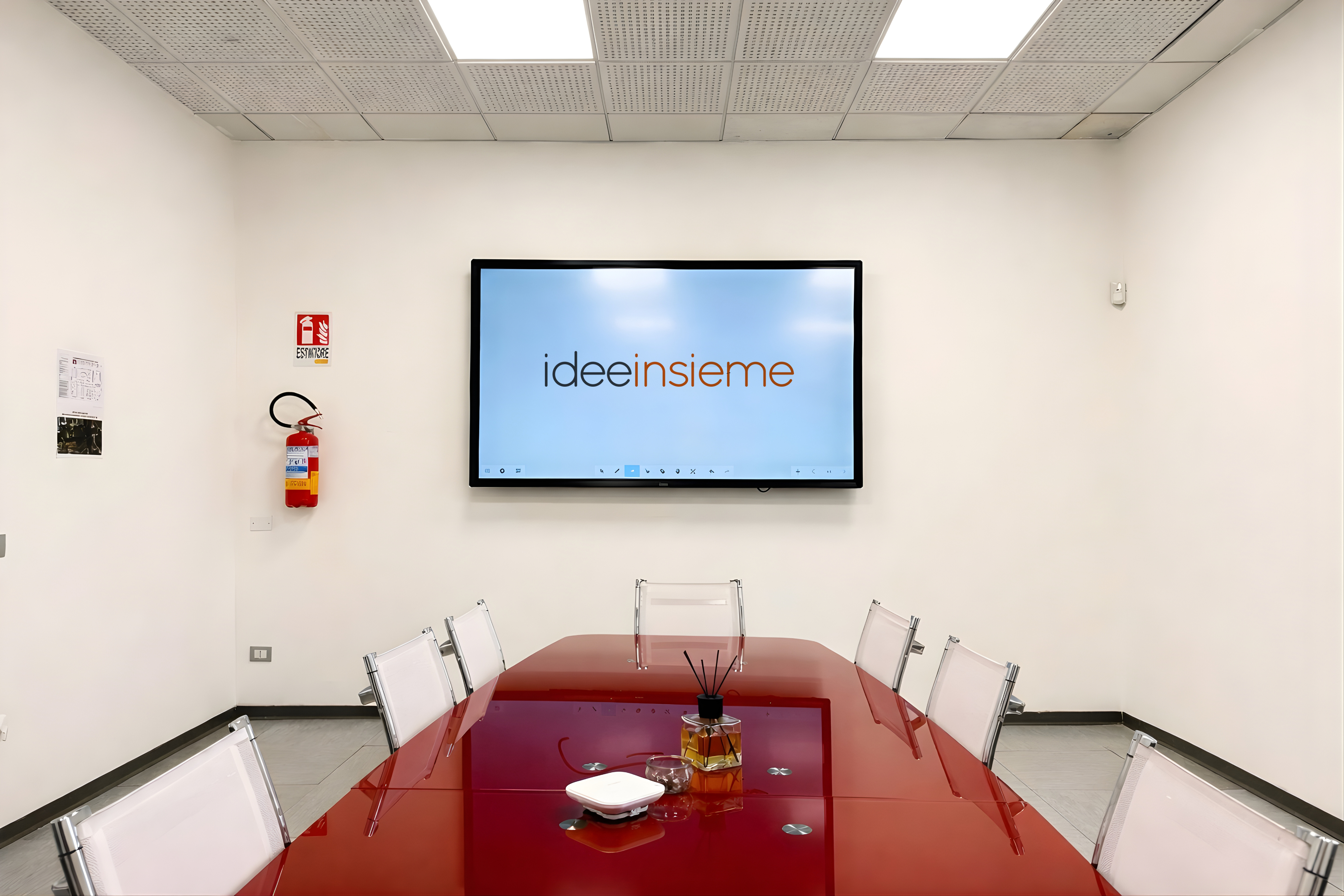 Sala riunioni del centro